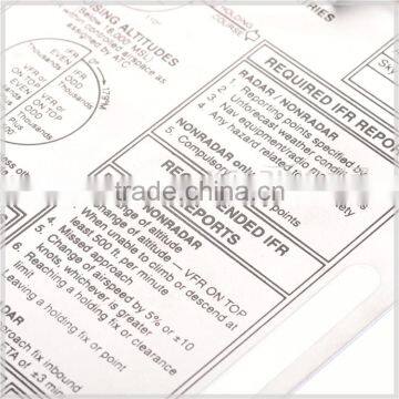 Chinese Manufacturer High Quality Metal Pilot Clipboard, Aviation Training Metal Kneeboard With Two Holes on Side #IFR photo-2
