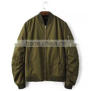 Windproof Jacket Bomber Jacket for People in Spring photo-2