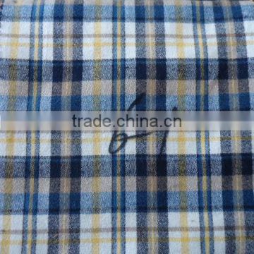 New fashion cotton flannel check fabric V297