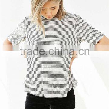 Cheap Promotion Women Fashion Tee Longline Tee photo-5
