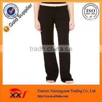 womens fashion stretch french terry lounge pant