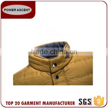Factory Supplier Directly Soft Touch Stand Collar Leisure& Business Winter Men Padding Jacket photo-4