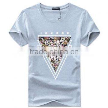 Summer Youth Short Sleeve T-shirt Men Loose Round Collar Men's Clothing photo-2