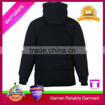 Black Winter Motorcycle Down Jacket photo-2