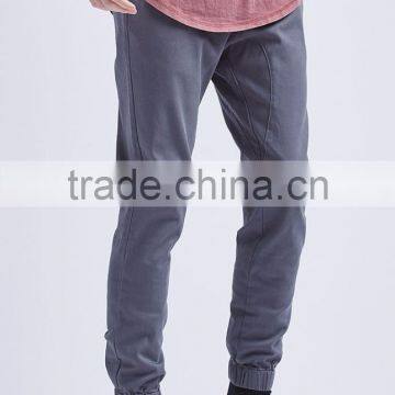 Extended Length Elasticized Detailing Men Jogger Sweatpants photo-2