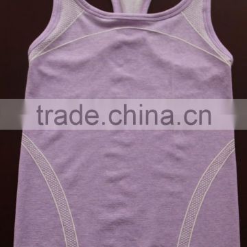 seamless moisture wicking tank top