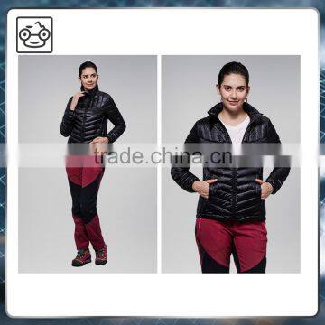 Lightweight womens winter padding jackets