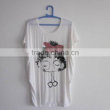 Ladies Stylish Casual T-shirt With Printing photo-2