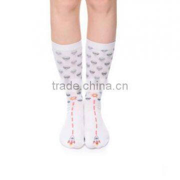 3d Sublimation /Digital Printed Custom Design Tube Star Socks Factory photo-3