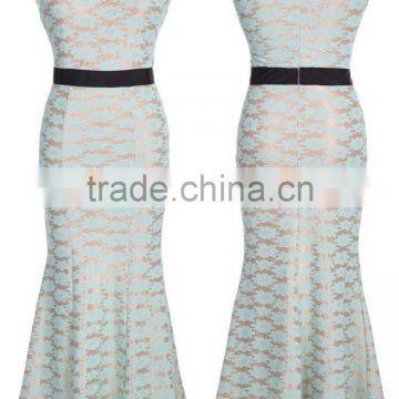 Fashhion Long Sexy Women Strap Dress V-neck Sleeveless Evening Party Maxi Gown For Wholesale photo-5