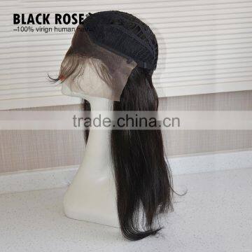 Brazilian Lace Frontal Wigs 100% Brazilian Remy Human Hair Wigs for Women photo-6