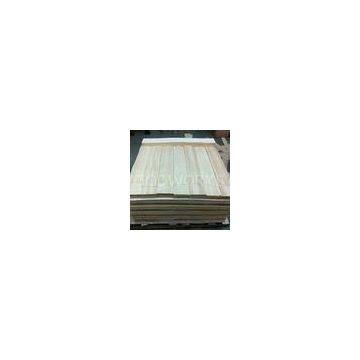 Sliced Cut Light Yellow Flooring Veneer Natural Anegre For Floor