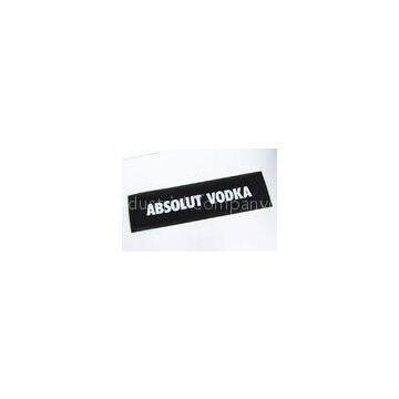 Absolut Vodka rubber bar mat with heat transfer printing , anti fatigue mats