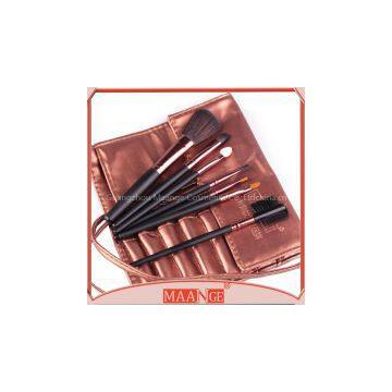 MAANGE 7 Piece Compact Makeup Brushes Kits Synthetic Hair