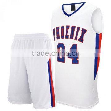 Basket Ball Uniforms Made with top quality breathable interlock 100% polyester and fully customized