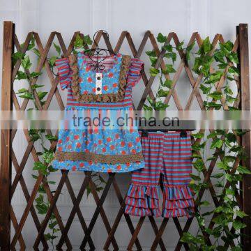 Hot Summer Pretty children Boutique Sets Baby Girls Clothes