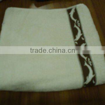 Bleached Cotton Bath Towel Wholesale Bath Towels
