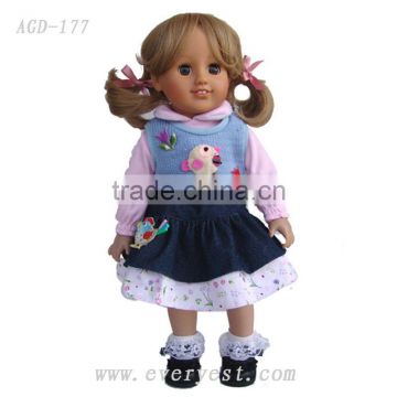 wholesale custom naked lol 18 inch vinyl loli american girl doll