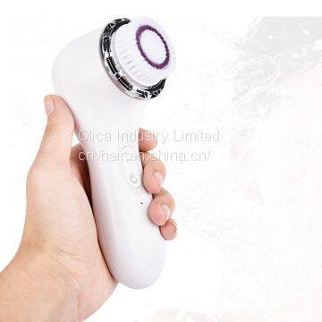 White CNV PRO Electric Face Brush Facial Brush Waterproof Sonic Cleansing System Portable Face Exfoliator Rechargeable photo-5