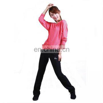 11111423 Viscose/Spandex fashion batwing yoga costume