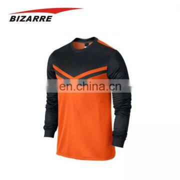 Latest Customized Logo Online Design Full Sleeve Cricket Jersey photo-3