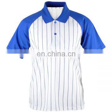 OEM blue and white sportswear, custom bowling shirts for men