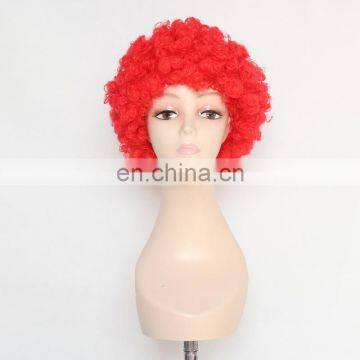 Afro curly clown red wig FGW-0025