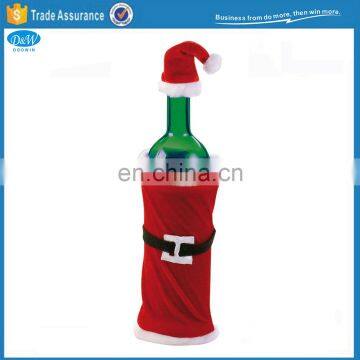 Christmas Dinner Table Decoration Wine Bottle Bag/Santa Wine Bottle Bag
