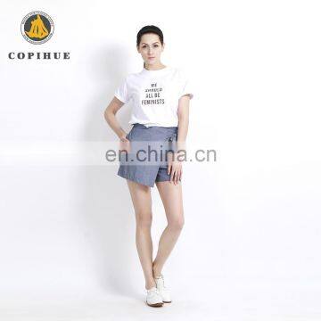 Competitive Price New Fashion Breathable Lady Trousers