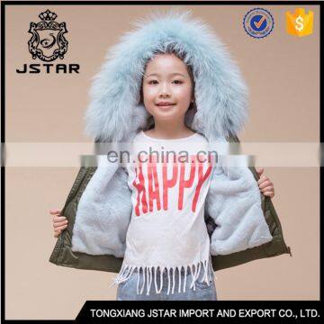 Top Sale Coat Winter Jacket Kids Bomber Fur Parka