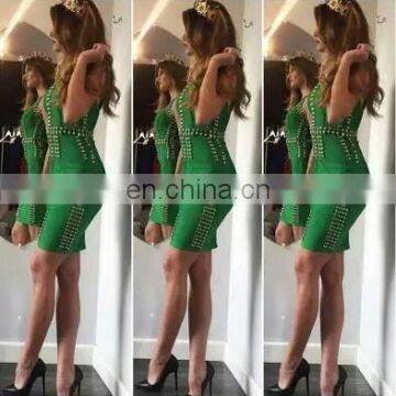 Red Carpet Cocktail Dress Thai Silk Evening Dress