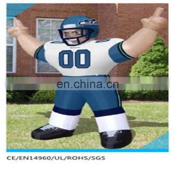 nfl inflatable player lawn figure for Games advertisment