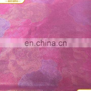 2016 New Colorful Foil On Flock Upholstery Fabric For Women