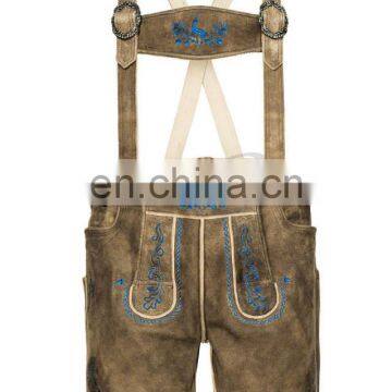 Bundhosen lederhosen,Oktoberfest trachten wear,Kurze lederhose,german hose,leather pants,shorts(damen kniebund lederhosen)