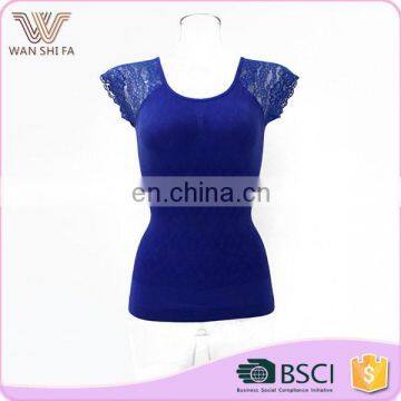 Lace sleeve beautiful design breathable high quality women best shapers