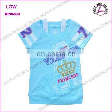 Girls t shirt printing custom t-shirt cotton t shirt