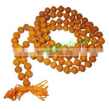 Turmeric (Haldi) Beads-Seeds String (mala), size: 7-8mm