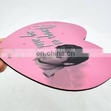 Customized Die Cut Shape Printed Non-slip Mouse Mat Pvc photo-3