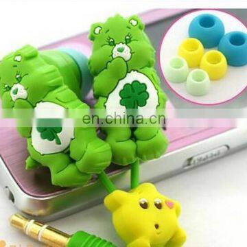 Cute bear earphone animal shaped cute earphone