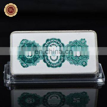 WR Year 1981 USD 2 Commemorative Silver Bar American 1 oz 999 Silver Bullion for Mother's Day Gifts photo-2