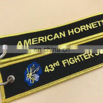 High Quality Promotion Flight Embroidery Key Chain photo-3