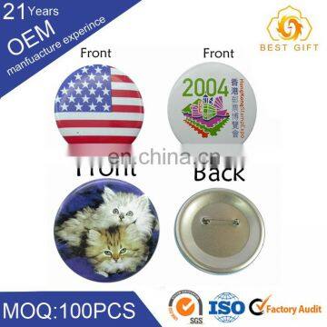 2017Custom poppy badge retractable badge holder