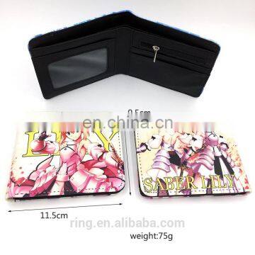 Japanese Cartoon Fate Stay Night Short Wallet Fate Zero