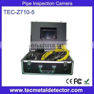 Underwater monitoring camera system TEC-Z710-5, small size CCTV camera