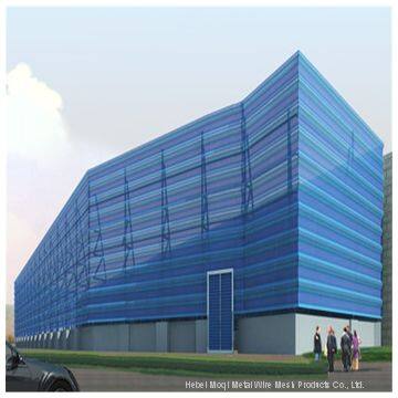 wind dust wall perforated sheet wind protection net stainless steel metal screen sheet anti wind fence