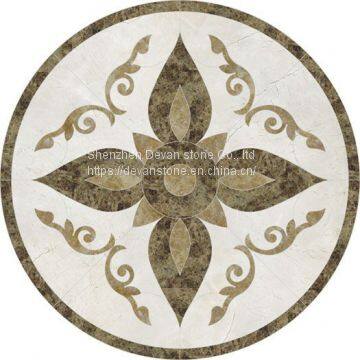 New Hot Selling Arabic Marble Floor Waterjet Round Medallion photo-2