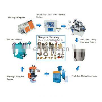 Brass Sanitary Wares Production Line Automatic Casting Metal Faucet Machine photo-2