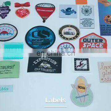 Brand Labels for Clothing/Customized Logos Fashion Labels Made in China