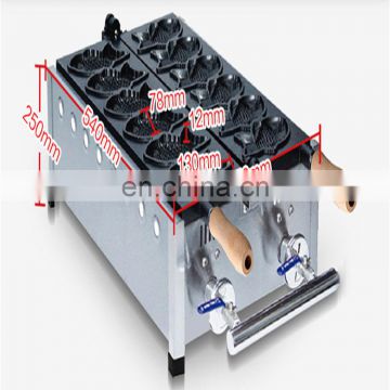 Hot Sale Commercial Taiyaki Ice Cream Cone Making Machine Korea Fish shape Waffle Cone Machine