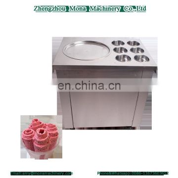 Top grade factory supply Thai fried ice cream machine for frying ice cream roll